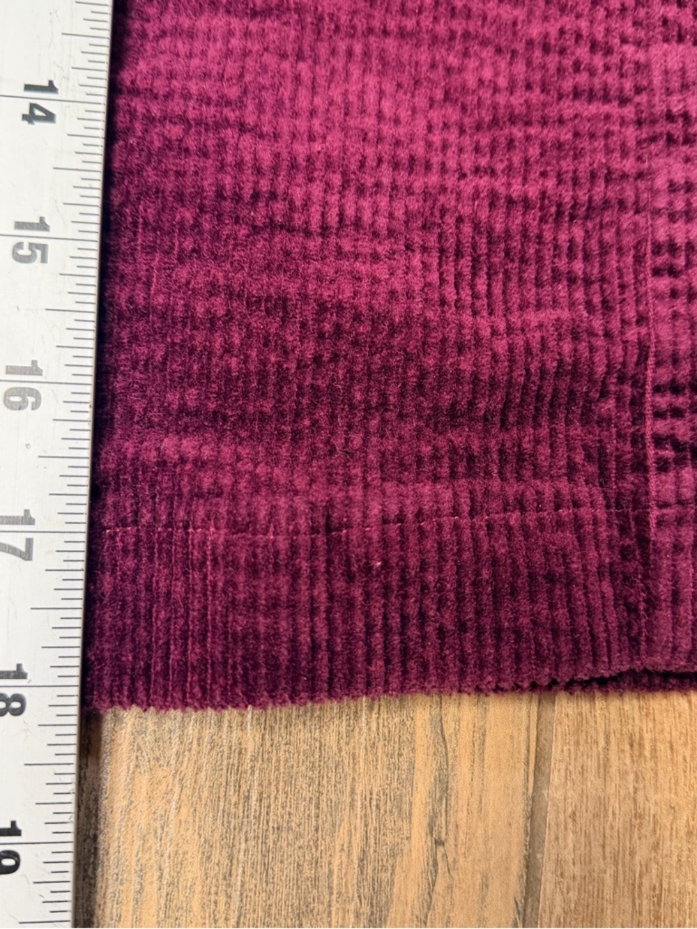 Altar’d State A Beautiful Soul Burgundy Corduroy Button Front Mini Skirt - Picture 8 of 9
